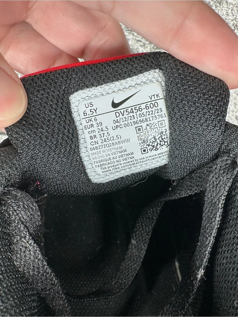 Nike Court Borough Low Recraft GS - M6.5/Y6.5/W8